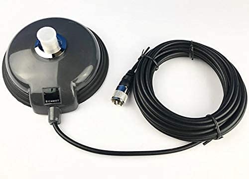 Comet CM-5M 4.5″ Magnetic Mobile Antenna Mount with 5 m RG-58A/U Coax, SO-239 Base & PL-259 Connector, Weather-Seal Friendly - Image 2