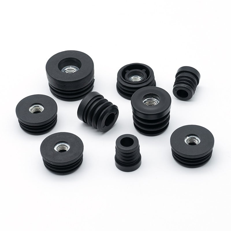 Round Nut Stainless Steel Hole Plug Wear-Resistant Round Pipe Plug Anti-Slip Plastic Adjustment Plug Pp Inner Plug Furniture Bulkhead - Image 3