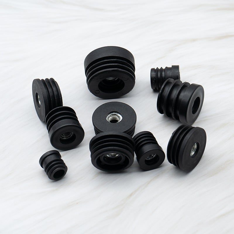 Round Nut Stainless Steel Hole Plug Wear-Resistant Round Pipe Plug Anti-Slip Plastic Adjustment Plug Pp Inner Plug Furniture Bulkhead - Image 4
