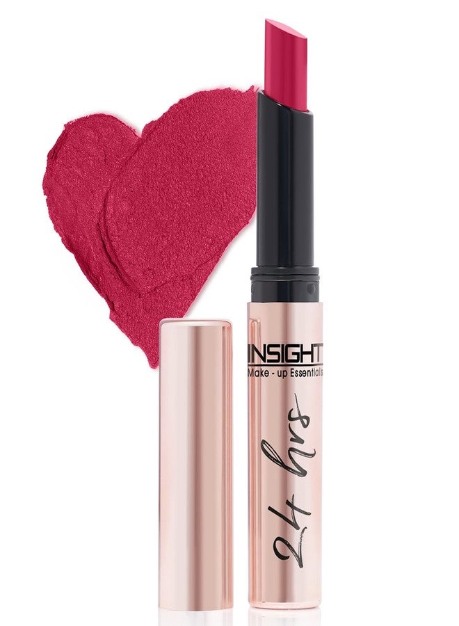 INSIGHT 24 Hrs Non-Transfer Matte Lipstick | Lightweight, Highly Pigmented, Long Wear | Kiss Proof & Smudge Proof | With Vitamin E & Jojoba Oil | Vegan, Toxin Free | Shade 23 - Paris Vibes (3g) - Image 1