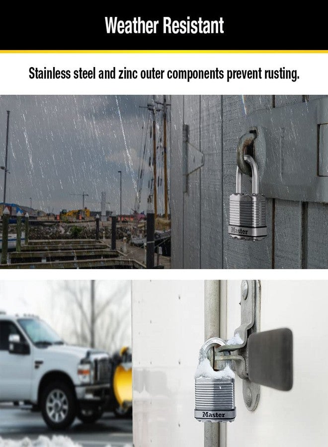 Master Lock M1XD Magnum Heavy Duty Padlock with Key, 1 Pack - Image 4