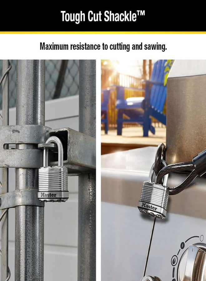 Master Lock M1XD Magnum Heavy Duty Padlock with Key, 1 Pack - Image 3