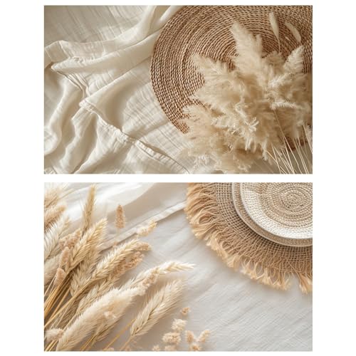 HomeArt Sheet 2 in 1 Product Photography Backdrop 3D Flat Lay Tabletop Double-Sided 20x29 Photo Background PVC Wrinkle Free for Small Products Food, Cosmetics Shoot (Combo 18) - Image 1