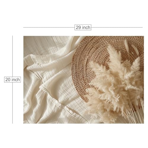 HomeArt Sheet 2 in 1 Product Photography Backdrop 3D Flat Lay Tabletop Double-Sided 20x29 Photo Background PVC Wrinkle Free for Small Products Food, Cosmetics Shoot (Combo 18) - Image 2