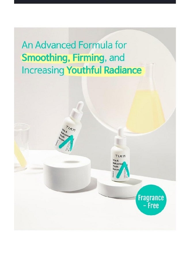 TIA'M سيروم الشباب من تيام فيتا أ باكوشيول، سيروم للوجه مضاد للشيخوخة للتجاعيد والبقع الداكنة، مناسب للبشرة الحساسة، 40 مل - Image 5