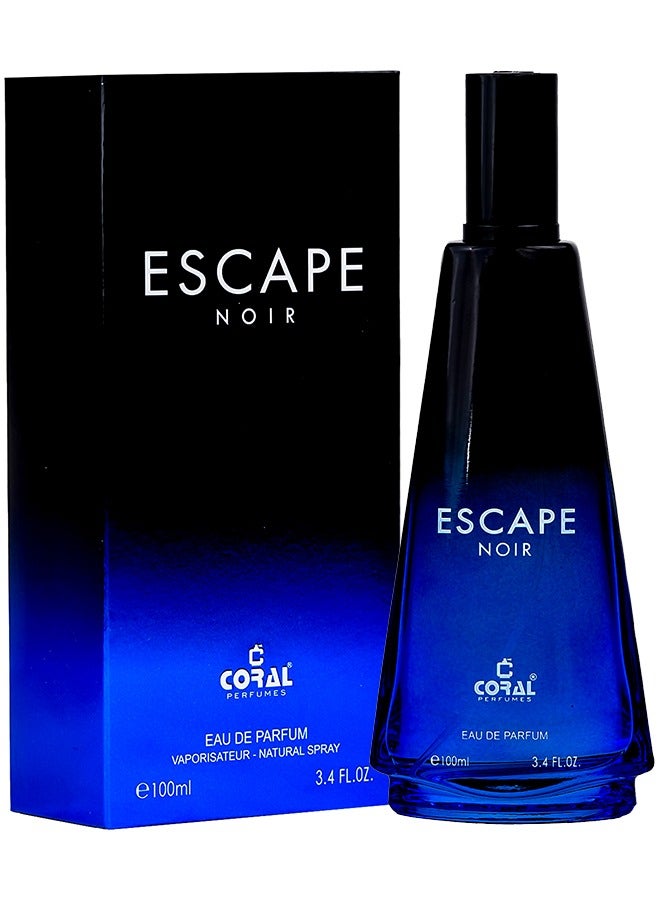 Coral Escape Noir Perfume for Men, Long Lasting Eau De Parfum, 100ml - Image 4