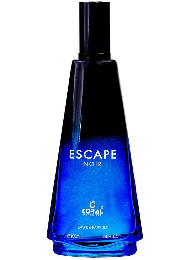 Coral Escape Noir Perfume for Men, Long Lasting Eau De Parfum, 100ml - Image 1