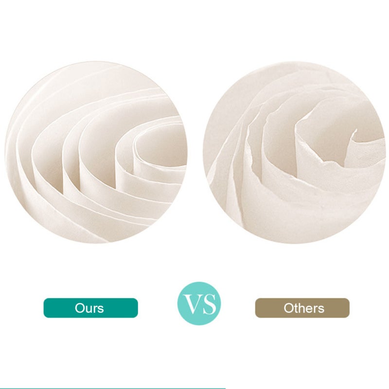 Absorbent Paper High Density Skin-Friendly Rapid Dissolving Paper - 7 Seconds Dissolution Thick Design for Travel Everyday Meals Casual Parties Family Events - Image 5