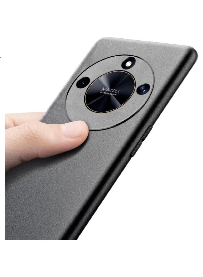 Kmaxai Protective Case For Honor X60, Ultra-thin Full Cover Lens Anti-scratch Anti-drop Tpu Soft Shell Matte Shell, Black - Image 3