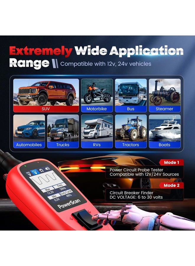 Autel PowerScan PS100 Electrical Circuit System Diagnosis Tool - Image 5