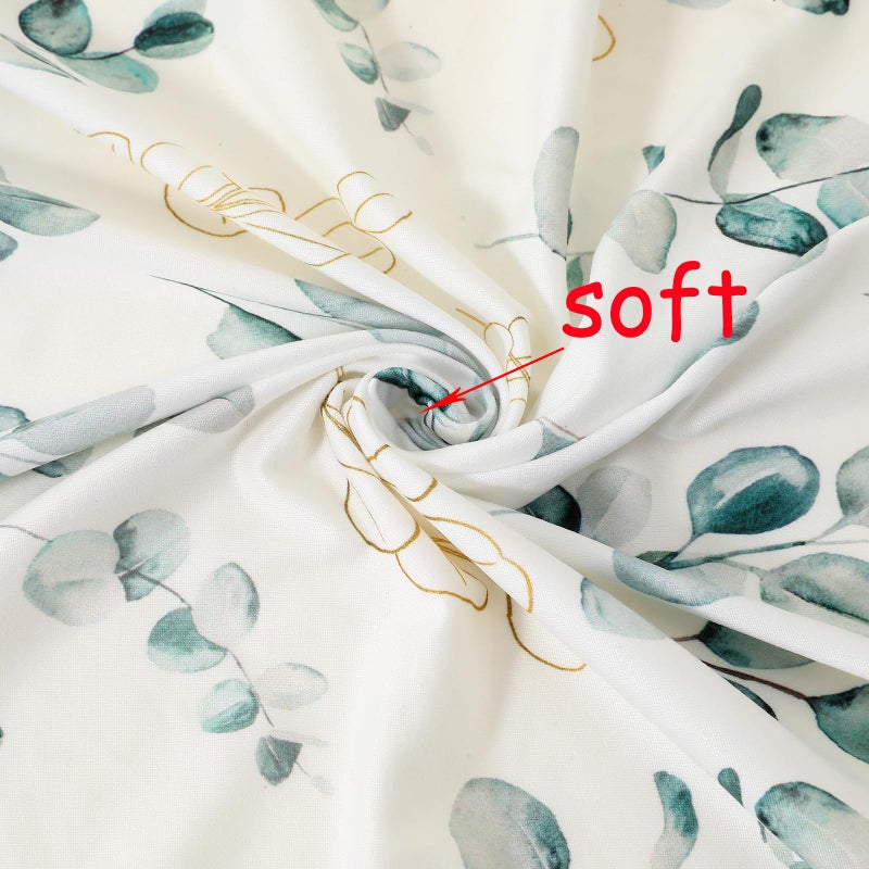 Galabloomer Receiving Blanket Headband Set Flower Print Baby Swaddle Blankets (stripe) - Image 4