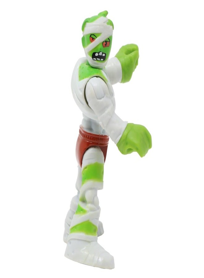 imaginext جزء بديل من إيميجينكست لمجموعة ألعاب هرم هجوم الثعبان القابلة للتحصيل من فيشر-برايس DRM07 حراس المومياء FDN35 - شخصية حارس مومياء قابلة للتعديل - Image 2