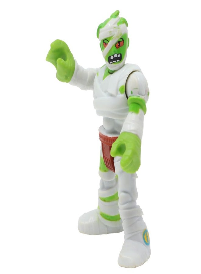 imaginext جزء بديل من إيميجينكست لمجموعة ألعاب هرم هجوم الثعبان القابلة للتحصيل من فيشر-برايس DRM07 حراس المومياء FDN35 - شخصية حارس مومياء قابلة للتعديل - Image 5