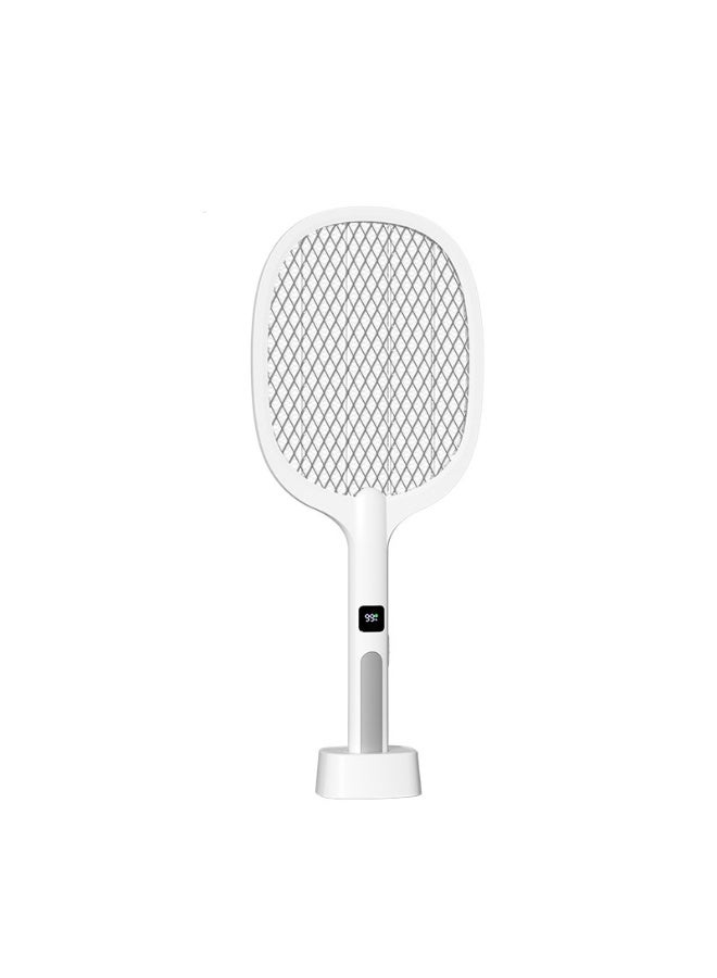 4000V Electric Exterminator Fly Swatter Bug Zapper Type-C Rechargeable Detachable Handheld Auto Swat Mode - Image 2
