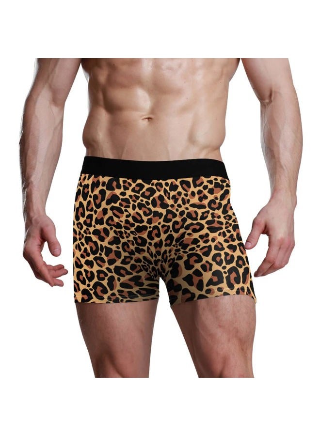 Glaphy Men's Underwear Mens Boxer Briefs Comfortable Boxer for Men, Multi-leopard, M - Image 2