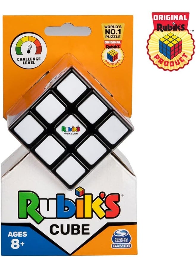 Rubik's SPIN MASTER, Cube, Original, for children aged 8+, Professional Brain Teaser with Colour Combination, Problem Solving, 3x3 Classic-New Version-6063970 - Image 2