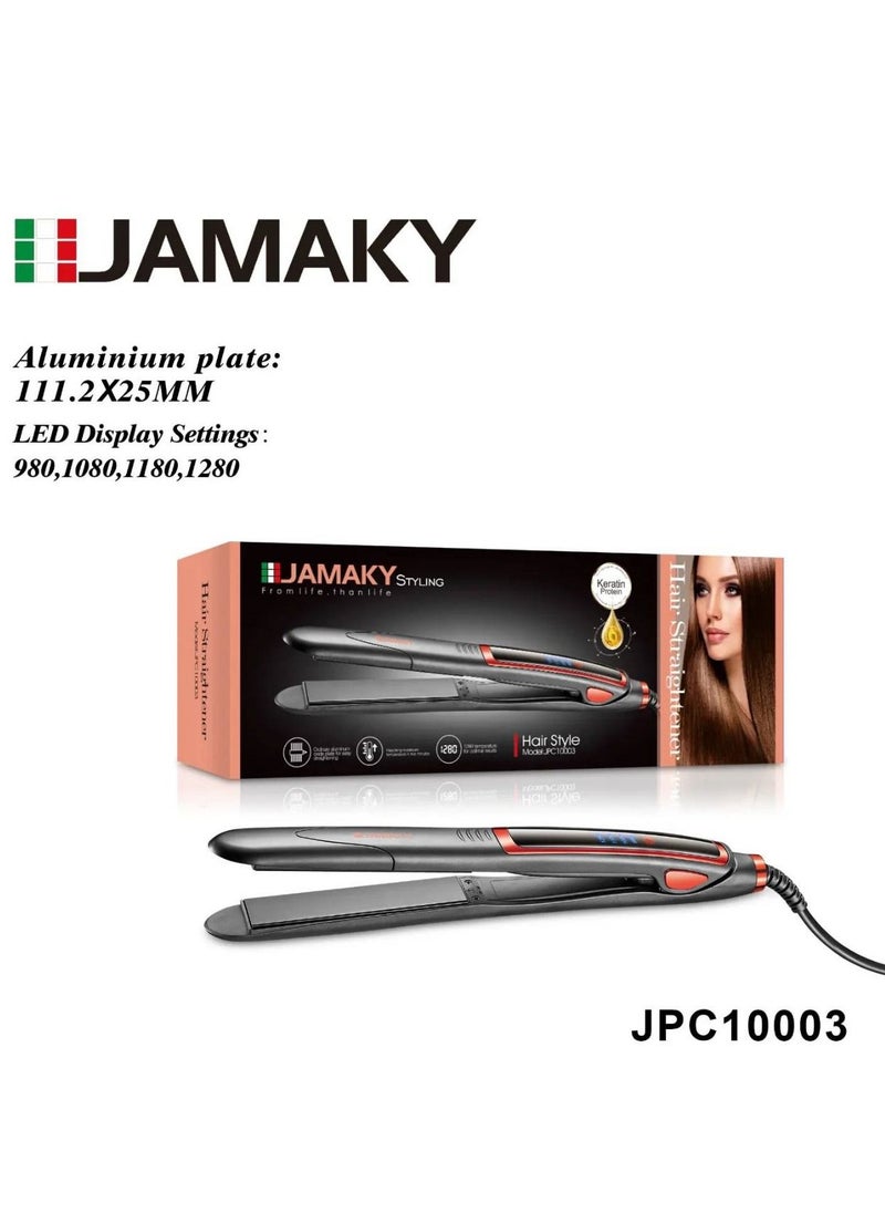 JAMAKY Italy Professional hair straightener with Italian technology dedicated to applying keratin and protein - JPC10003 