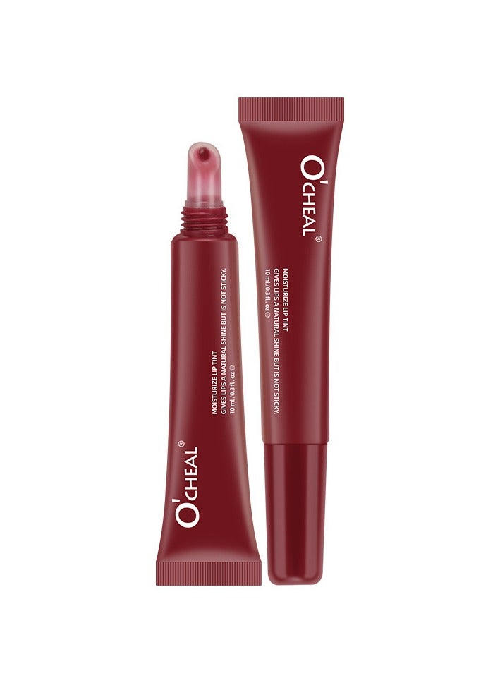 OCHEAL Lip Gloss for Women, Hydrating Tinted Lip Balm, Natural Glossy Sheer Lip Stain, Lightweight, Plumping, Non Sticky, Long-Lasting, Anti-Wrinkle Lip Butter, Cruelty-Free & Vegan - Image 1