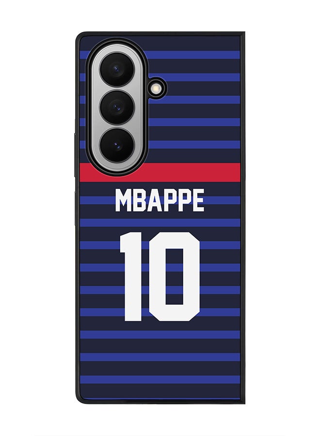 Stylizedd For Samsung Galaxy Z Fold7 Case,Slim fit Camera Protection, Shockproof Thin Phone cover  - Football - France,  Mbappe