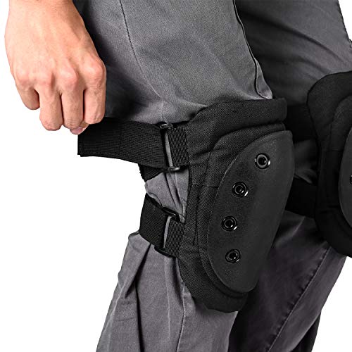 Opliy Tactical Knee Pads ,Airsoft Knee & Elbow Protective Pads Guard for Army, Paintball, Hunting and Anyother Outdoor Sports - Image 5