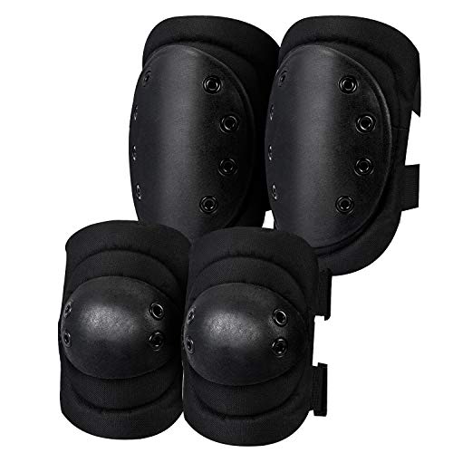 Opliy Tactical Knee Pads ,Airsoft Knee & Elbow Protective Pads Guard for Army, Paintball, Hunting and Anyother Outdoor Sports - Image 1