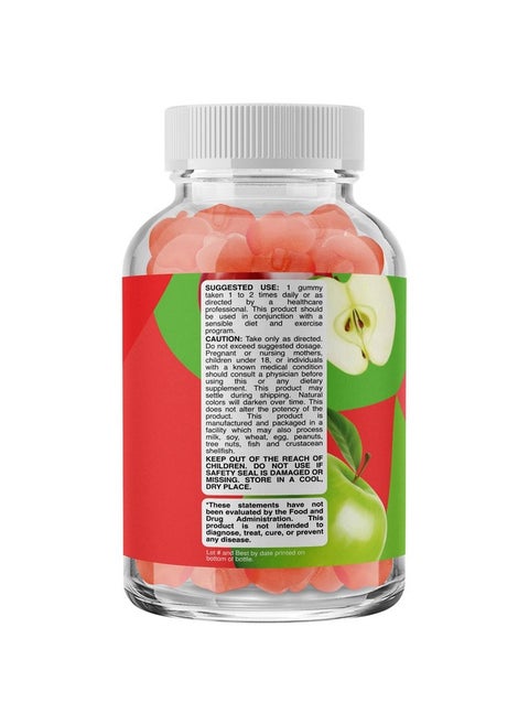 Apple Cider Vinegar Gummies with the Mother - ACV Gummies with Mother for Adults for Immune Support Digestion Gut Health and Energy Support Supplement - Apple Cider Vinegar Gummy Vitamins for Adults