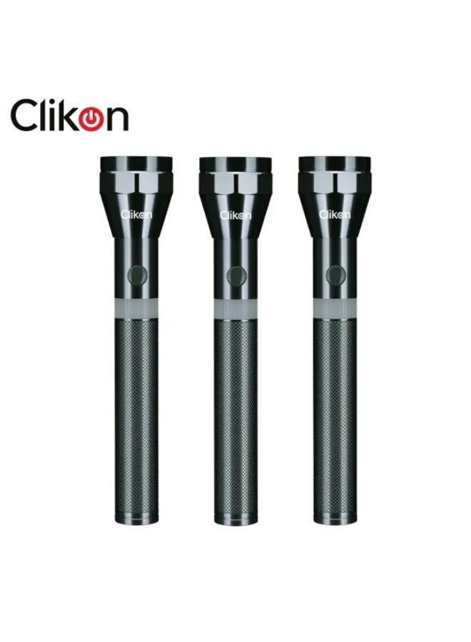 كليكون مصباح يدوي LED قابل لإعادة الشحن من كليكون، 140 لومن، شعاع نقطة خارجي يصل إلى 1500 متر، هيكل خفيف الوزن من الألمنيوم، مثالي للتخييم، والتنزه وحالات الطوارئ المنزلية - Image 1