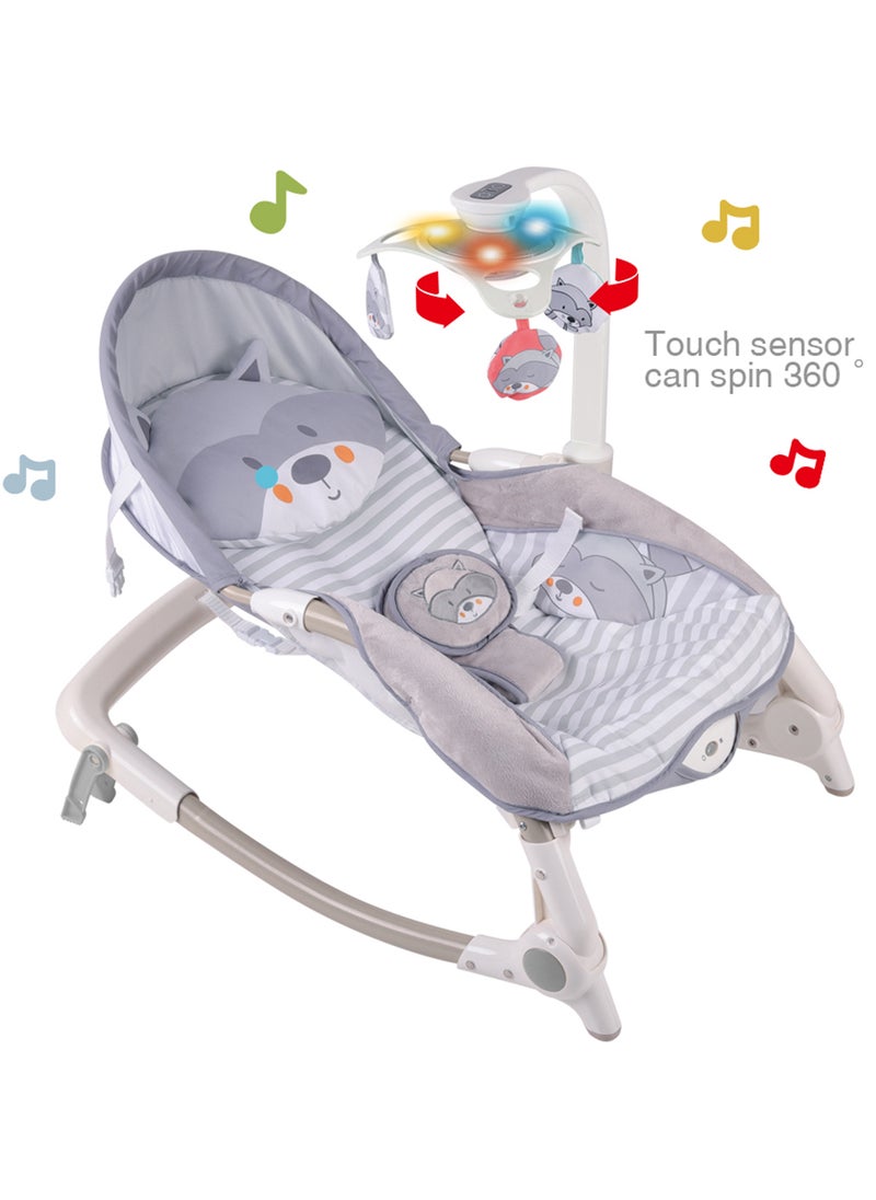 Little Learners Forest Friend Portable Rocker  - Image 2