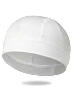 SYOSI Cycling Skull Cap Under Helmet Summer Breathable Mesh Helmet Liner Sun Protection Beanie for Men Women Sweat Wicking Hat for Motorcycling Cycling Football Running  - Image 1