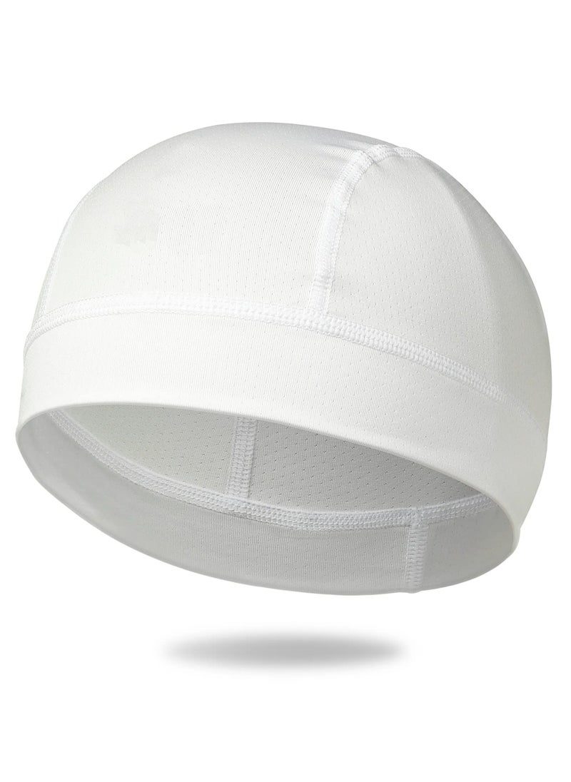 SYOSI Cycling Skull Cap Under Helmet Summer Breathable Mesh Helmet Liner Sun Protection Beanie for Men Women Sweat Wicking Hat for Motorcycling Cycling Football Running  - Image 1