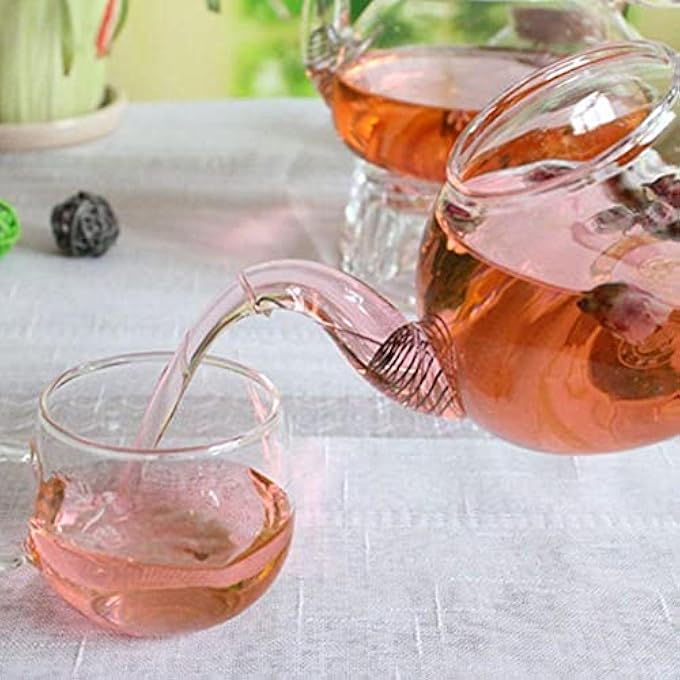 تيلاند شاي أولونغ أخضر أسود عشبي متين من الفولاذ المقاوم للصدأ مع زنبرك كبير لنقع أوراق الشاي السائبة 9 × 4 سم - Image 5