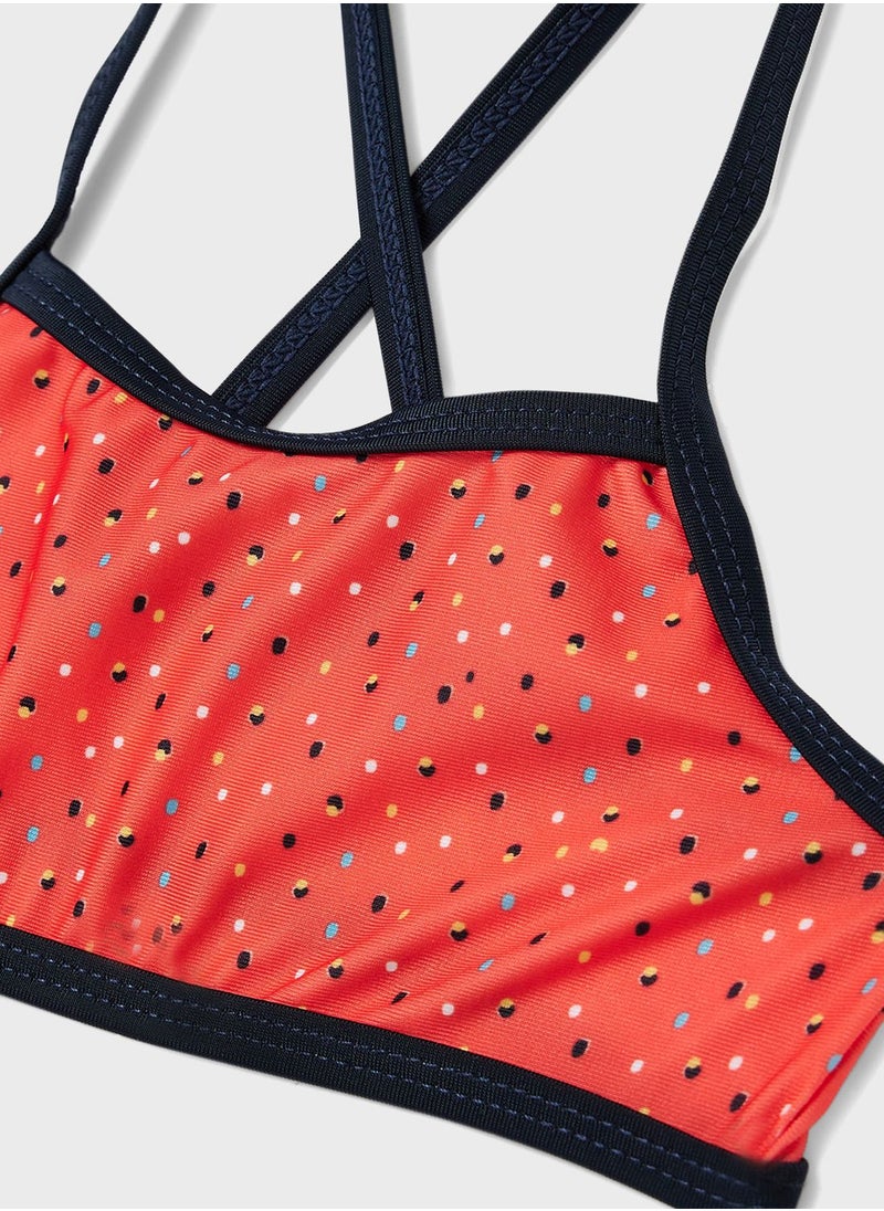 NAME IT - Kids Dotted Bikini - Image 1