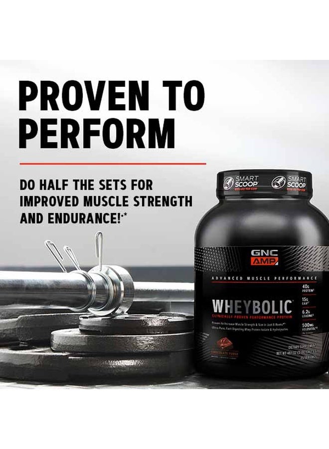 GNC AMP Wheybolic Protein Powder Targeted Muscle Building And Workout Support Formula Vanilla 25 Servings  - Image 5