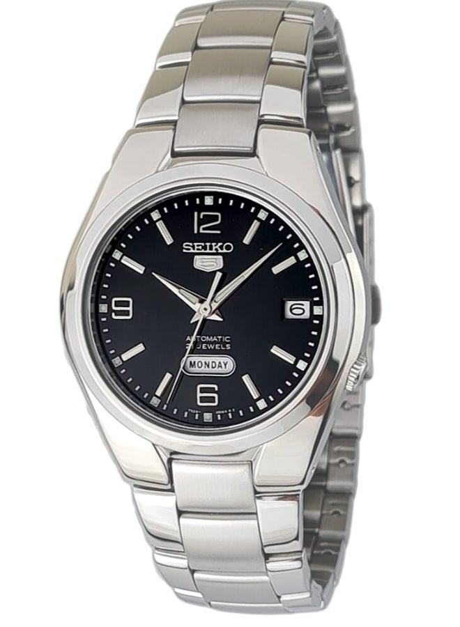 Seiko ساعة كلاسيك 21 جويلز 37 ملم من الستانلس ستيل للرجال SNK623K1 - Image 1