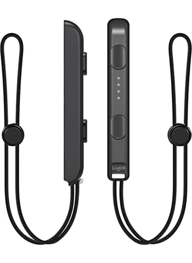 Bukela Joysticks Wrist Strap, Strap for Switch Joycon, 2 Pack Replacement Parts Accessories for Switch Joy-Con Straps, Adjustable Tightness Straps for Switch Joycon, Accessory for Joy-Con Controller (Black) - Image 2
