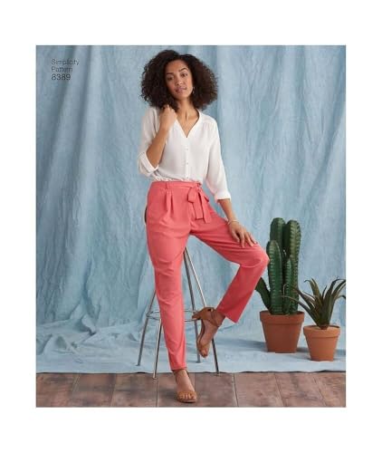 Simplicity Women's Loose Fitting Pants and Shorts Sewing Patterns, Sizes 14-22 - Image 3