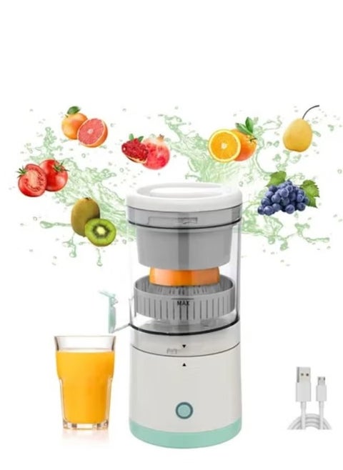 Citrus Juicer Machines Fruit Electric Orange Juicer Squeezer USB Rechargeable Easy Press Lemon Lime Orange Grapefruit Juice Squeezer Easy to Clean fruit juicer