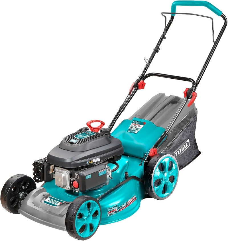 Total 196cc Petrol Lawn Mower with 20-Inch Cutting Width - Image 1