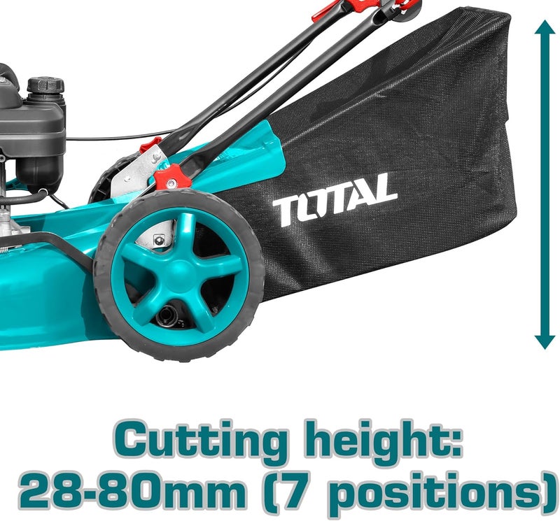 Total 196cc Petrol Lawn Mower with 20-Inch Cutting Width - Image 4