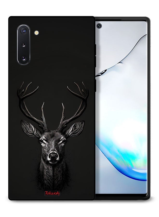 Tolwak Samsung Galaxy Note 10 Protective Case Cover Deer Digital Art - Image 1