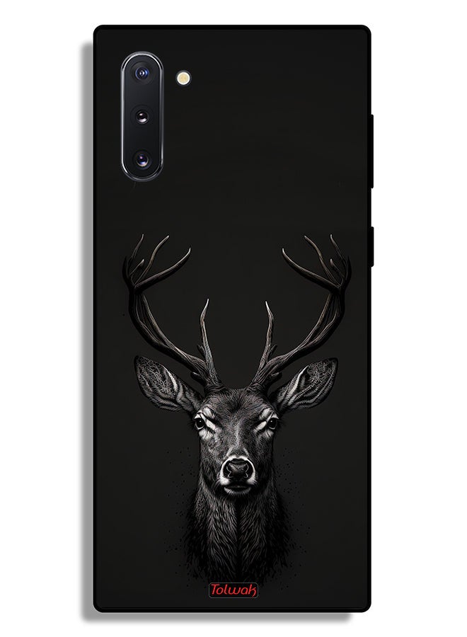 Tolwak Samsung Galaxy Note 10 Protective Case Cover Deer Digital Art - Image 2