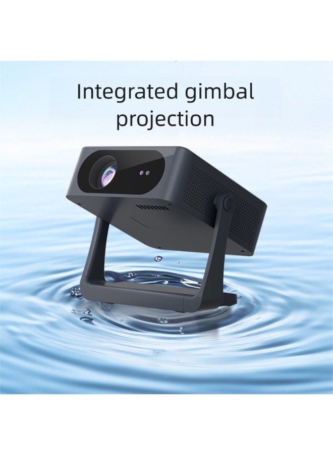 PTZ Projector for Home Use True 1080P Ultra HD Smart Portable Home Theater  - Image 1