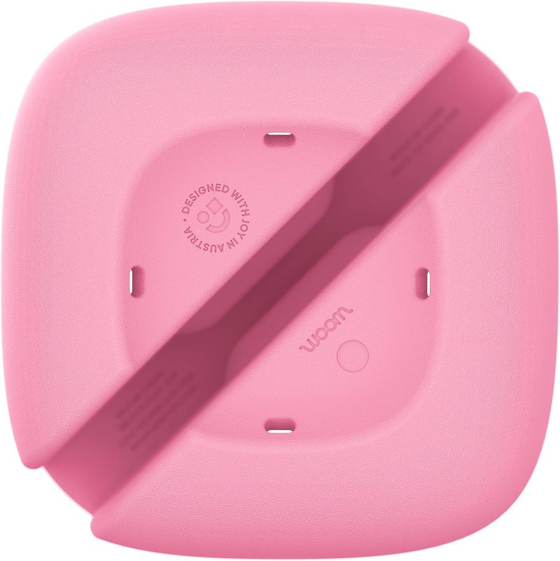 Woom سلة دراجة الأطفال woom POP - سلة خفيفة الوزن خالية من BPA مصنوعة من EVA لمقود دراجات الأطفال - تصميم سهل التركيب - وردي - Image 5