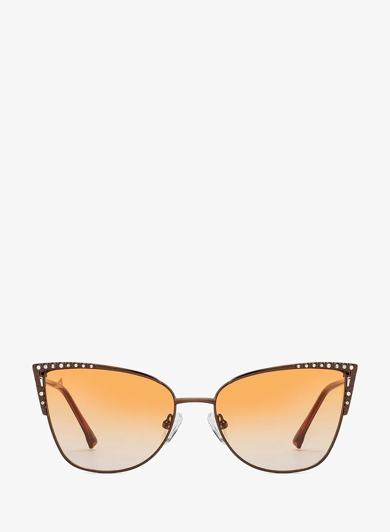 VINCENT CHASE Women's Polarized Cat Eye Sunglasses VC S16468
