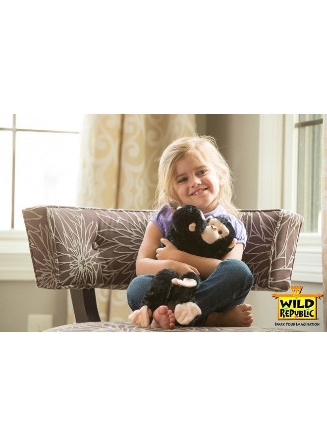 Wild Republic Wild Republic Chimpanzee w/baby plush, Monkey Stuffed Animal, Plush Toy, Gifts for Kids, Hanging 20 Inches  - Image 2