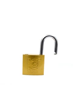 KADRIS Heavy-Duty Security Padlock HA-1425, Weather-Resistant in Solid Brass Lock 20MM - Padlock  shackle with Keys for Sheds, Storage Unit, School, Gym Locker, Fence, Toolbox, Hasp Storage  - Image 1