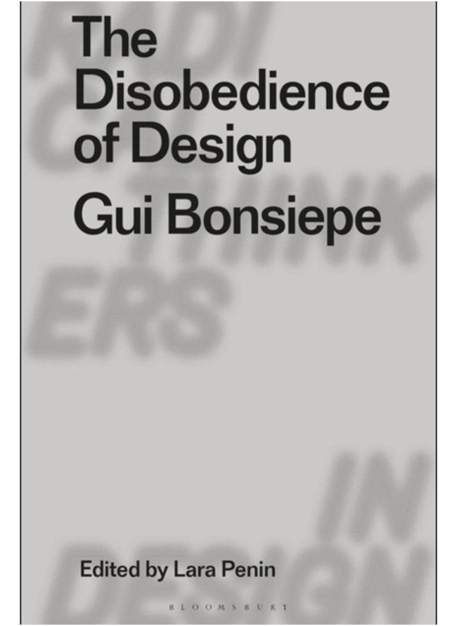 null - The Disobedience of Design : Gui Bonsiepe - Image 1