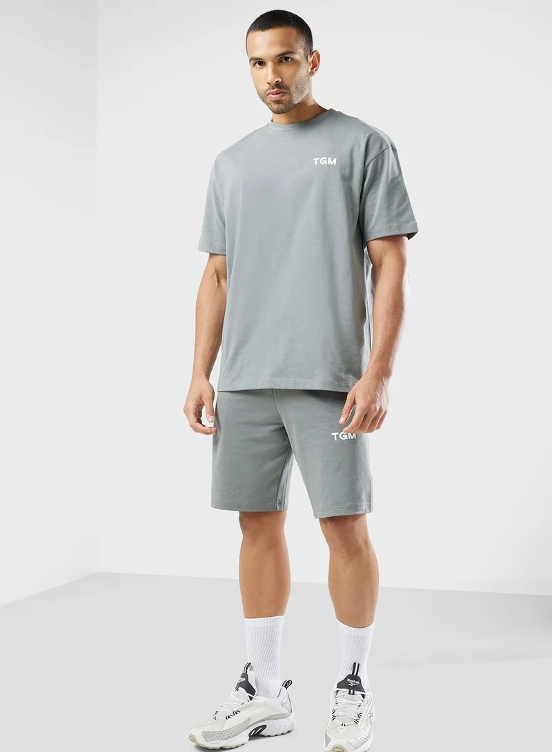The Giving Movement Washed  Shorts