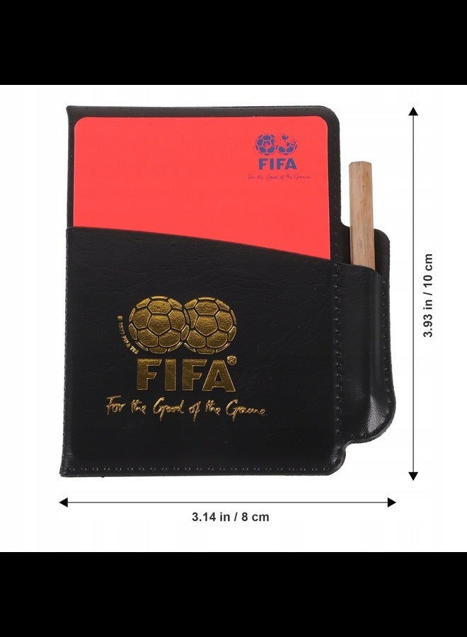 FIFA Referee Set, Referee Cards, Football Referee Card Set, Sports Referee Set, Sports Football Referee Cards Set for Football Game, Trainer Referee, Choose Mark Teacher - Image 2