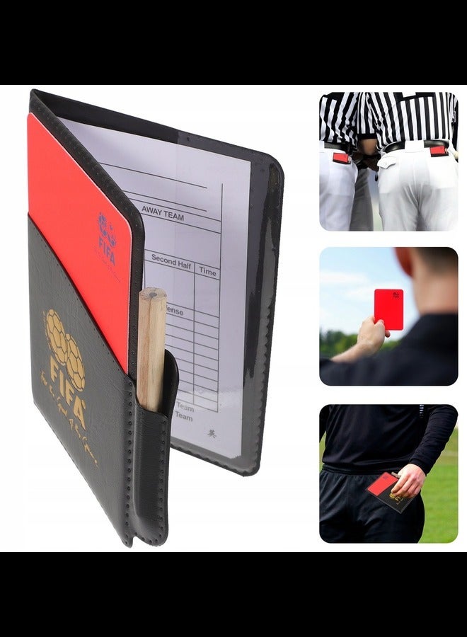 FIFA Referee Set, Referee Cards, Football Referee Card Set, Sports Referee Set, Sports Football Referee Cards Set for Football Game, Trainer Referee, Choose Mark Teacher - Image 4